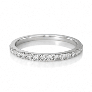 White Gold Diamond Band