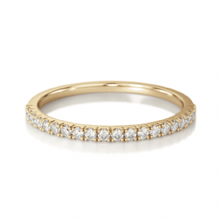 Yellow Gold Diamond Band