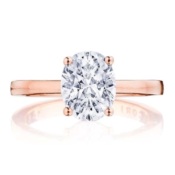 Tacori oval solitaire