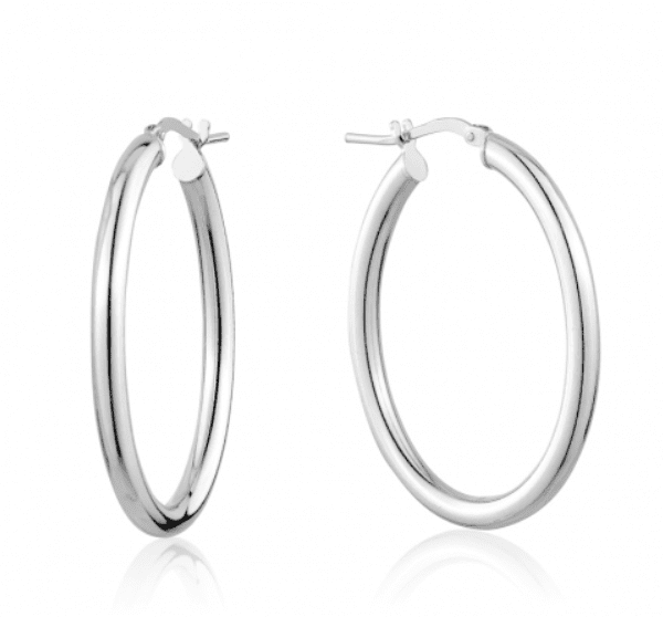 sterling silver hoops