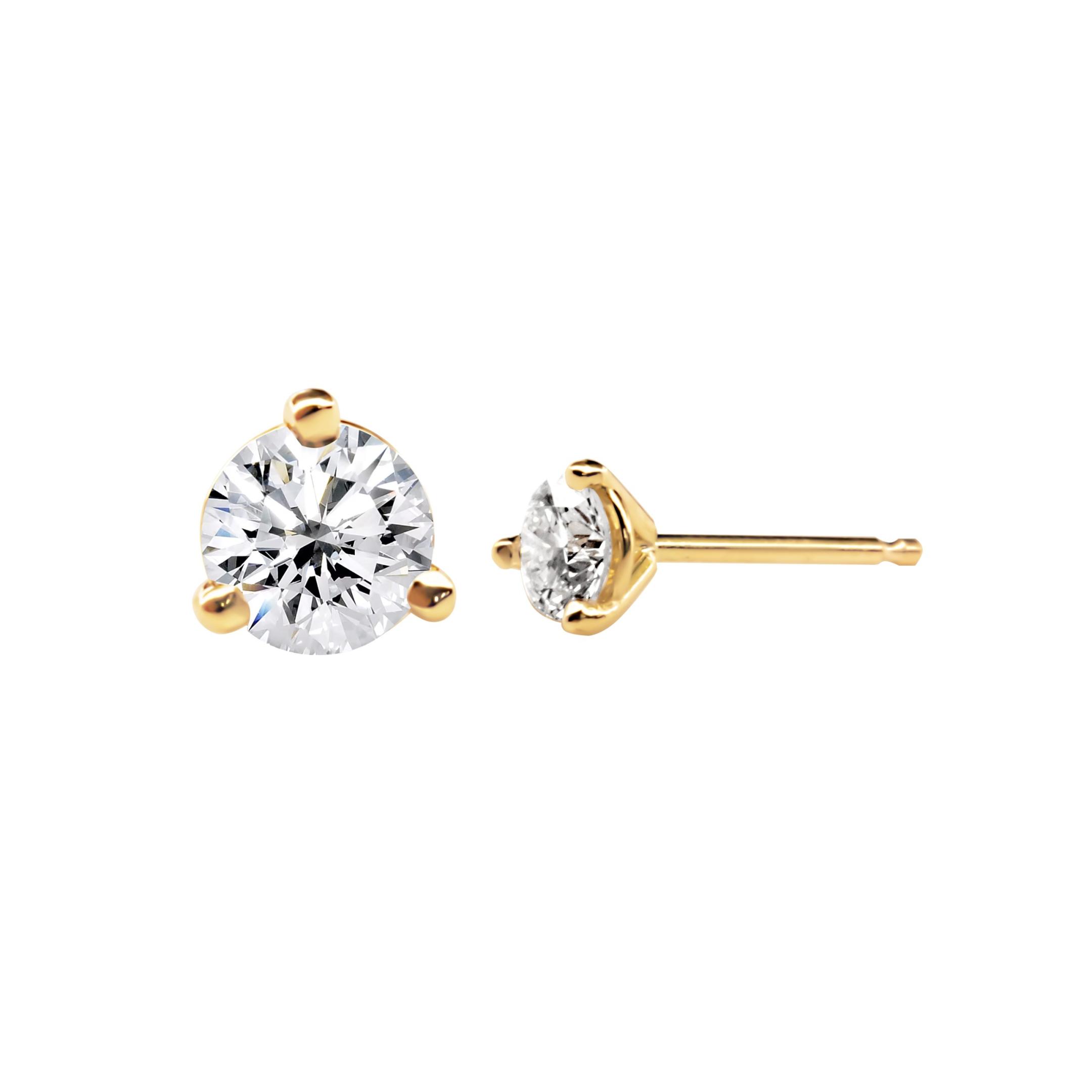 Diamond Stud Earrings