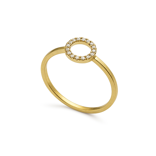 Circle of Life Diamond Ring