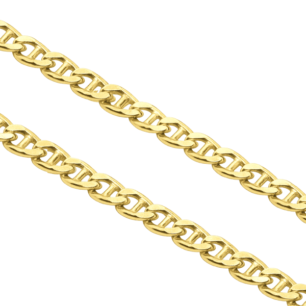 Sterling Silver Gold Plated Marine Chain