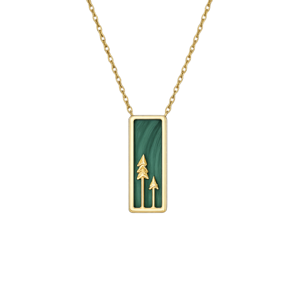 Malachite pendant