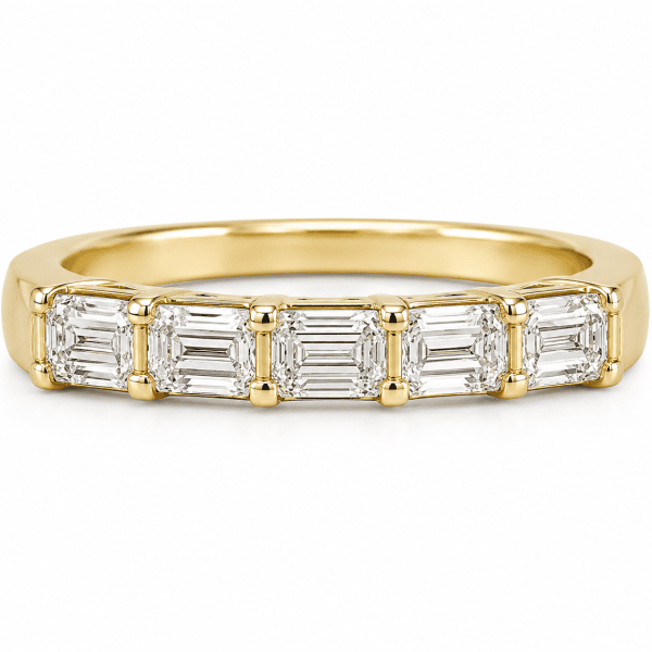 Baguette Diamond Wedding Band