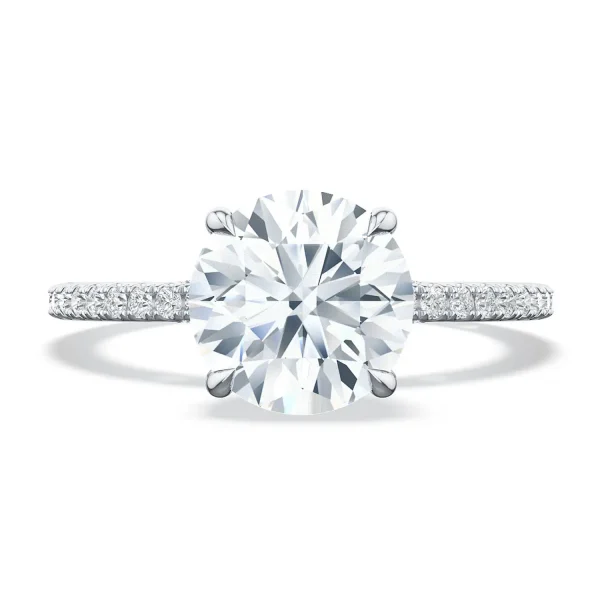 Tacori diamond pave engagement ring