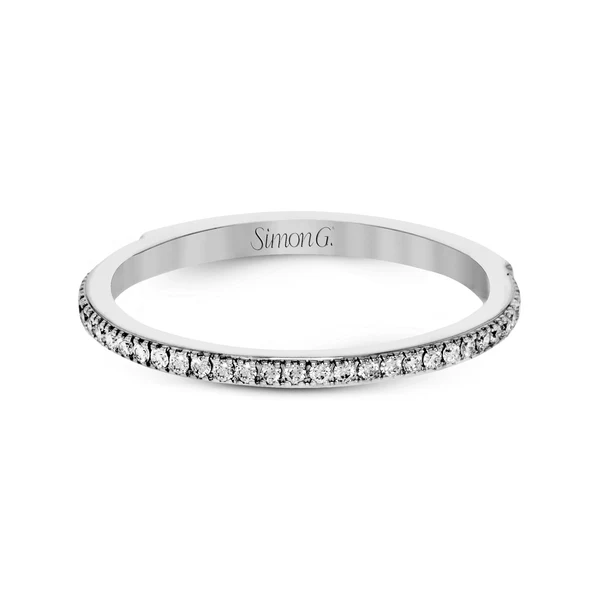 Half-Way Diamond Wedding Band